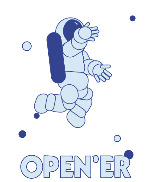 Diplo Robyn Sticker by Open'er Festival