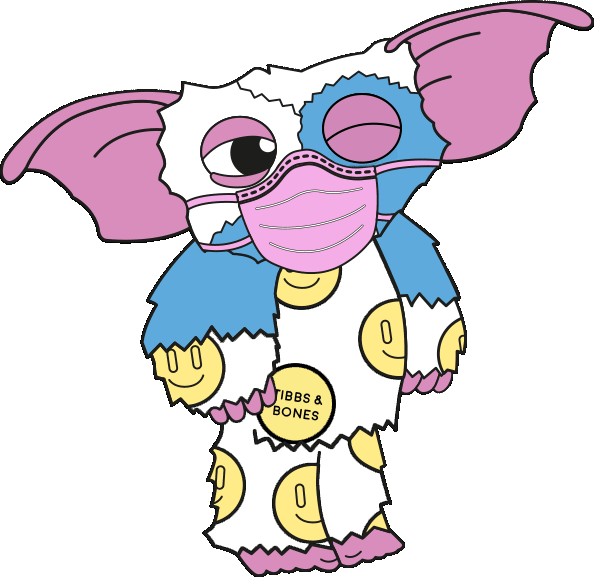 Mask Corona Sticker by TIBBS & BONES