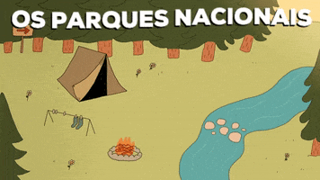 Thenationalparks camping the national parks GIF