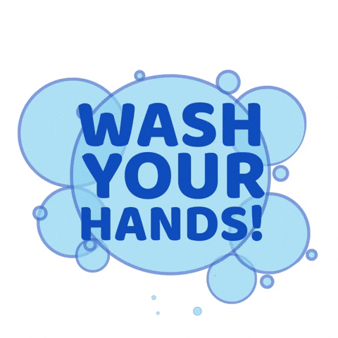 Wash Hands Emoji GIF by Animanias