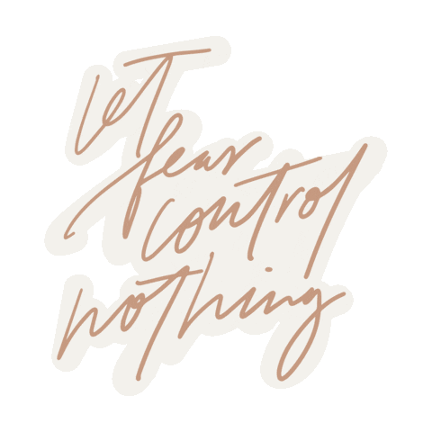 Fear Sticker by Grey Bandit