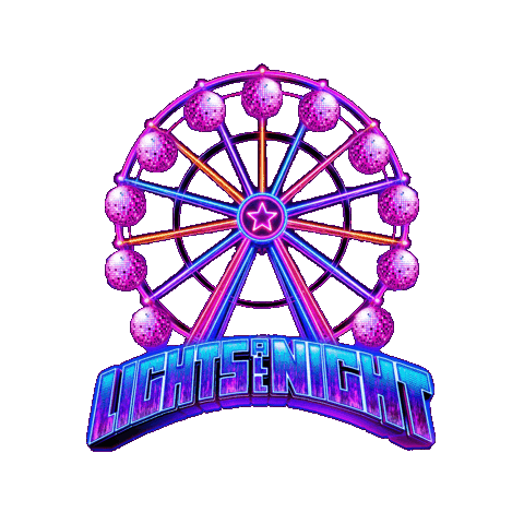 Lights All Night Lan Sticker by Disco Donnie Presents