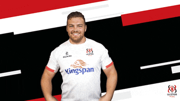 Happy Jazz Hands GIF by Ulster Rugby