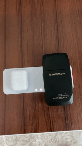 GammaStylecraft wireless prodigy shaver gamma wireless prodigy wireless charging shaver GIF