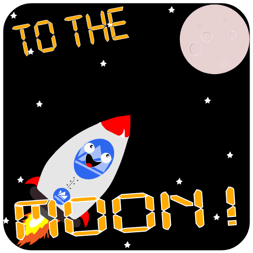 To The Moon Crypto GIF by WazirX