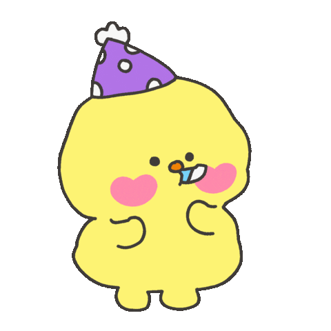 Celebrate Happy Birthday Sticker by jeong5mog
