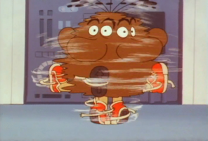 Drunk Rainbow Brite GIF