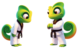 Martial Arts Training Sticker by Taekwondo Camaleones