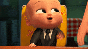 thebossbaby work business serious dreamworks GIF