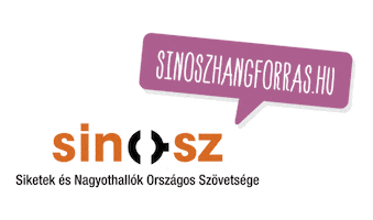 SINOSZ Hangforrás Sticker