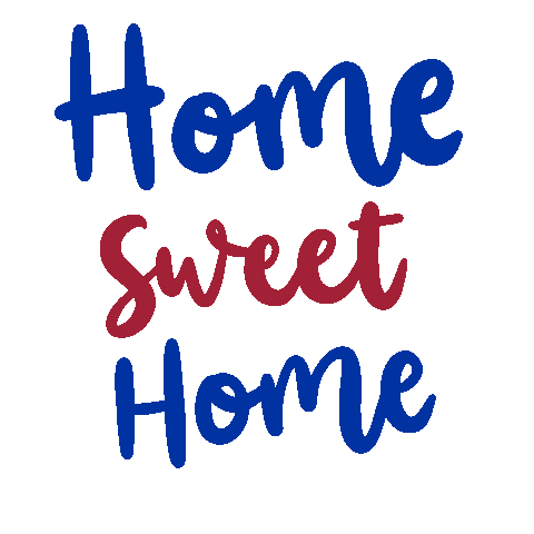 Home Sweet Home Bluehose Sticker by Presbyterian College