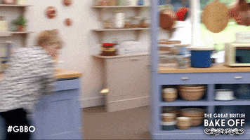 Bake Off Running GIF by The Great British Bake Off