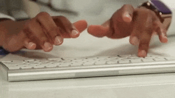 keyboard typing GIF by Fuse