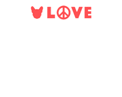 Rainbow Love Sticker by frenchiepetsupply