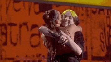 Best Friends Hug GIF by BRIT Awards