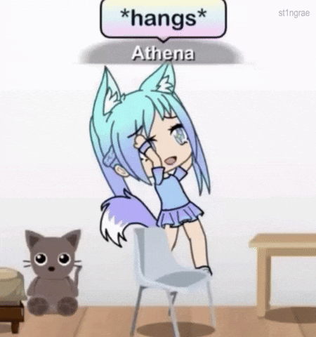 Gacha Life Hangs GIF