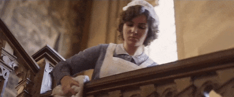 Polishing Focus Features GIF by Downton Abbey