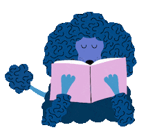 Books Reading Sticker by Literati