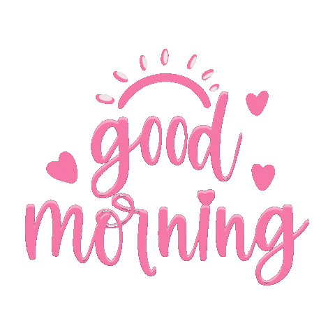 Good Morning Love Sticker by Pearl and Penny
