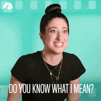 Understand Do You Know GIF by Paramount Network