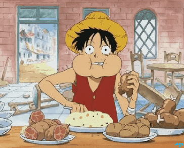 One Piece Eating GIF - Find & Share on GIPHY