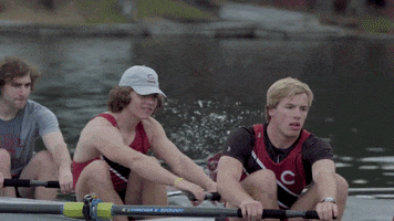 Rowing GIF by Colgate Athletics
