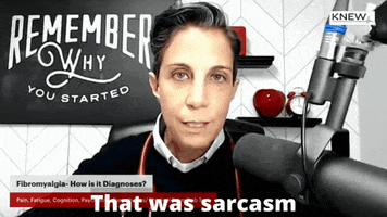 Sarcasm Gamechanger GIF by The Knew Method
