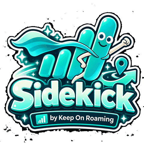 Sidekick Esim Sticker by Keep On Roaming