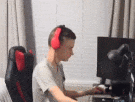 Gamer Doing GIF
