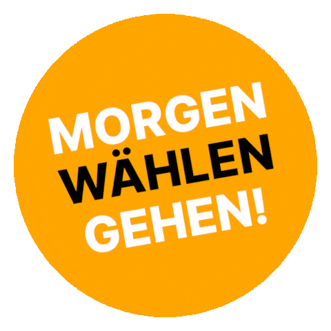 Kommunalwahl Sticker by CDU in Niedersachsen
