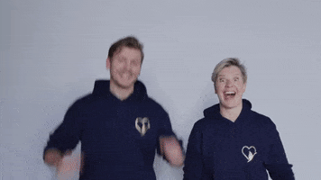 heartofhospitality reaction dancing excited friday GIF