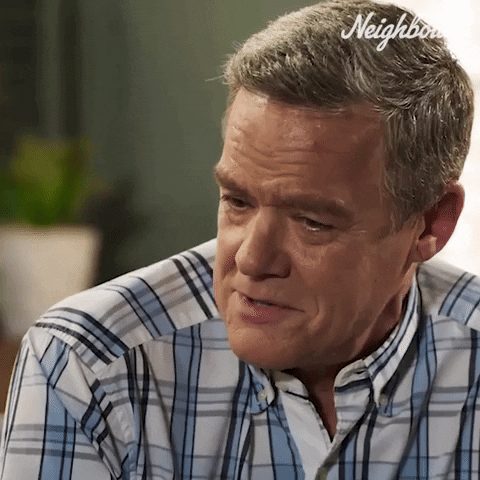 Happy Paul Robinson GIF by Neighbours (Official TV Show account)