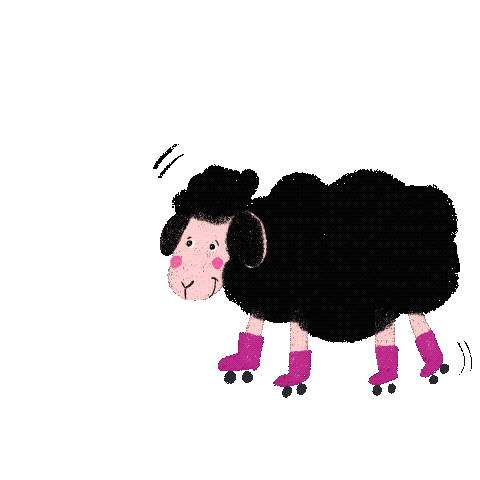 Easter Sheep Sticker