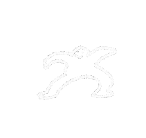 Moving Stick Figure Sticker