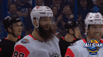 Happy Ice Hockey GIF by NHL