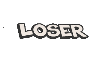Nine Lives Loser Sticker by Big Noise