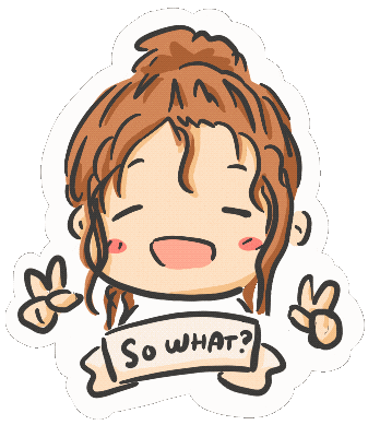 Happy Dog Sticker
