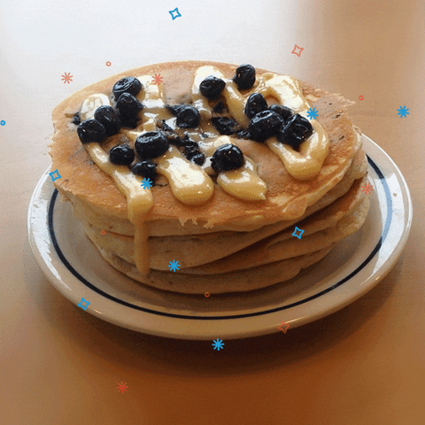 road trip blueberry pancakes gif