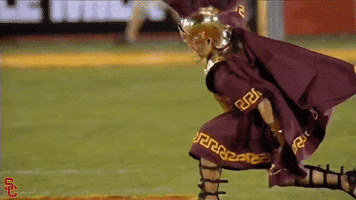 Excited Spirit Of Troy GIF by USC Trojans