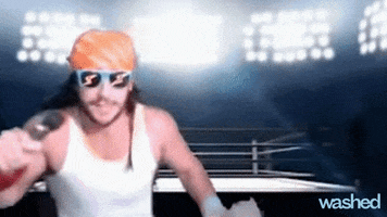 Happy Hour Wrestling GIF by Washed Media