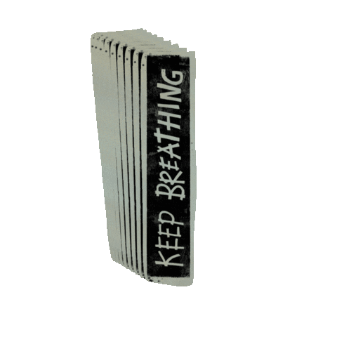 Keep Breathing Sticker