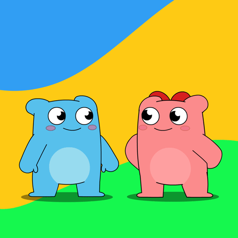 Balloon Love GIF by The Little Guys World
