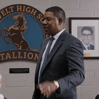 dennis haysbert shut up GIF