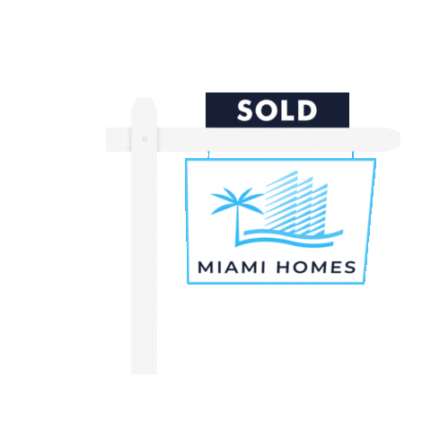 Miami Homes Sticker