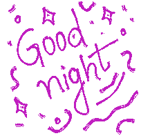 Good Night Sticker