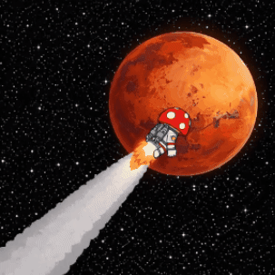 Mushroom 2 Mars GIF