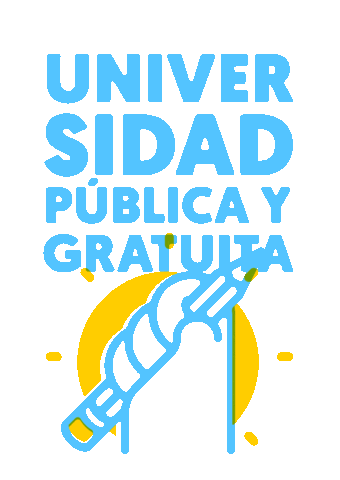 Educacion Publica Argentina Sticker by Glenda Morahan