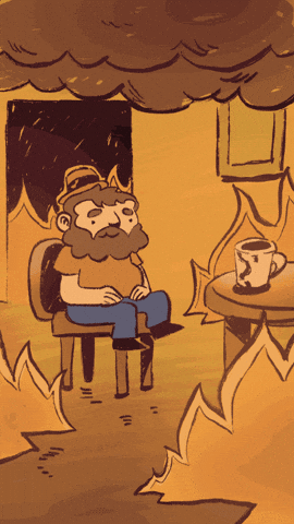 This Is Fine GIF