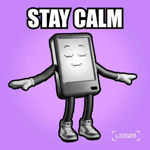 Breathe Take It Easy GIF by Ledger