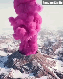 Volcano Wow GIF